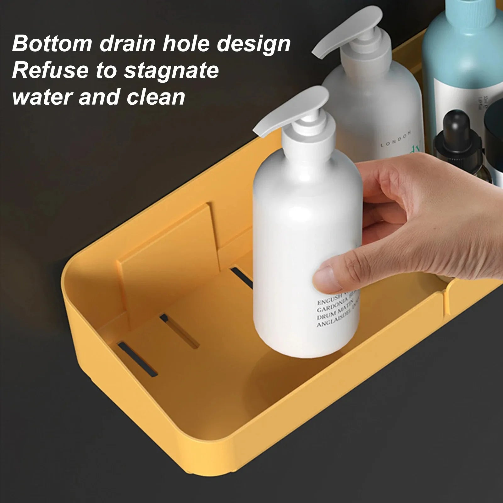 Rack Shelf Storage Organizer No Drilling