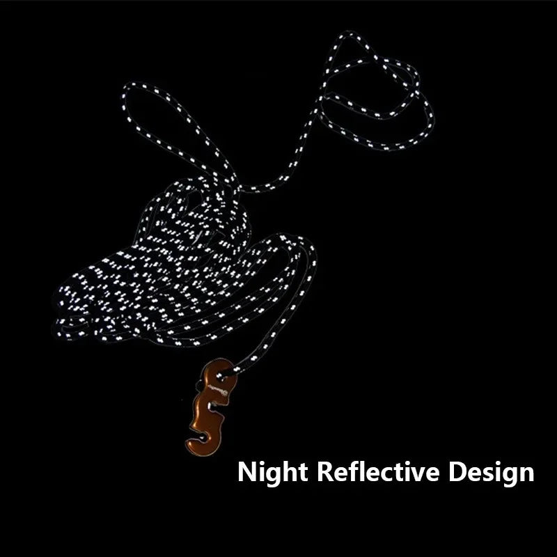 4 Outdoor Tent Ropes, Reflective Ropes