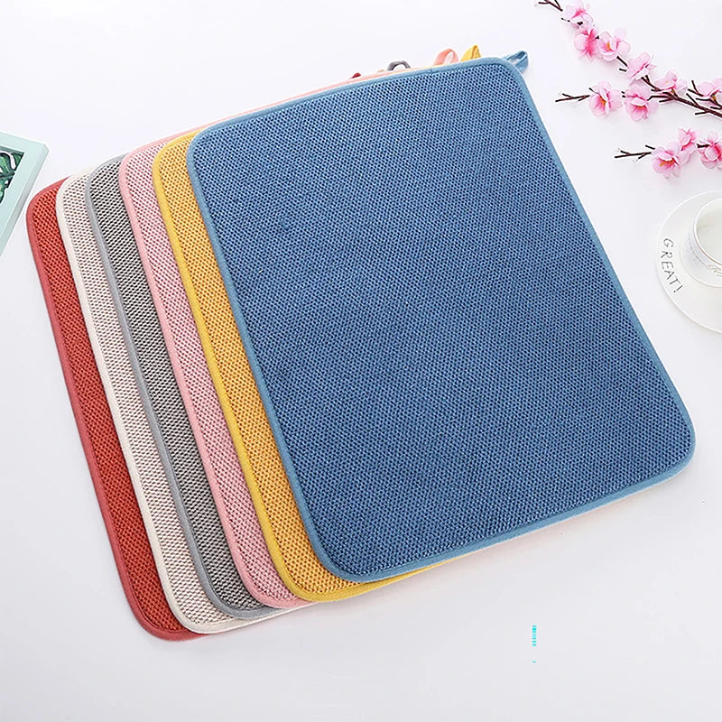 Dish Drying Mat Microfiber Absorbent