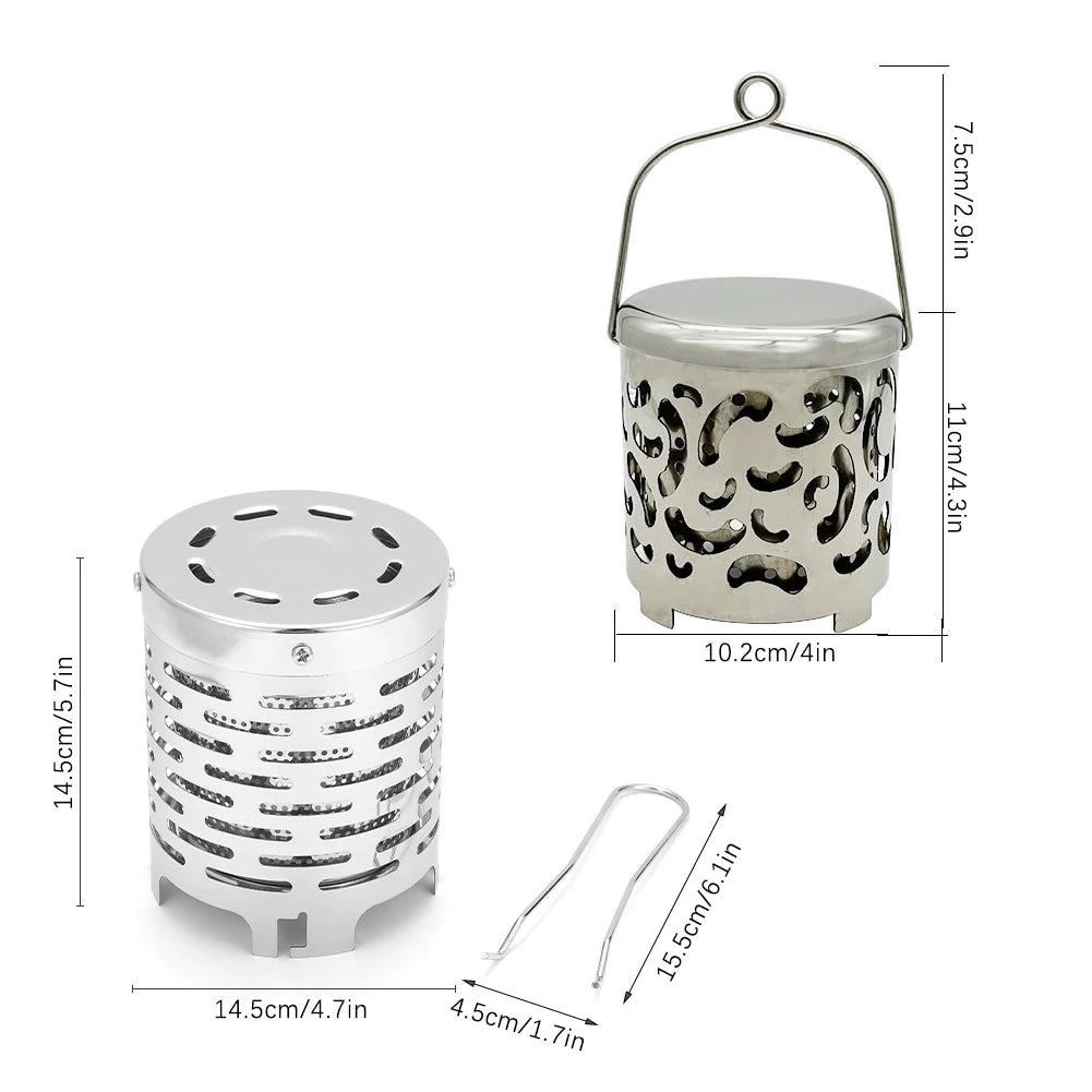 Camping Heating Cover Folding Outdoor Heaters Cover For Backpacking