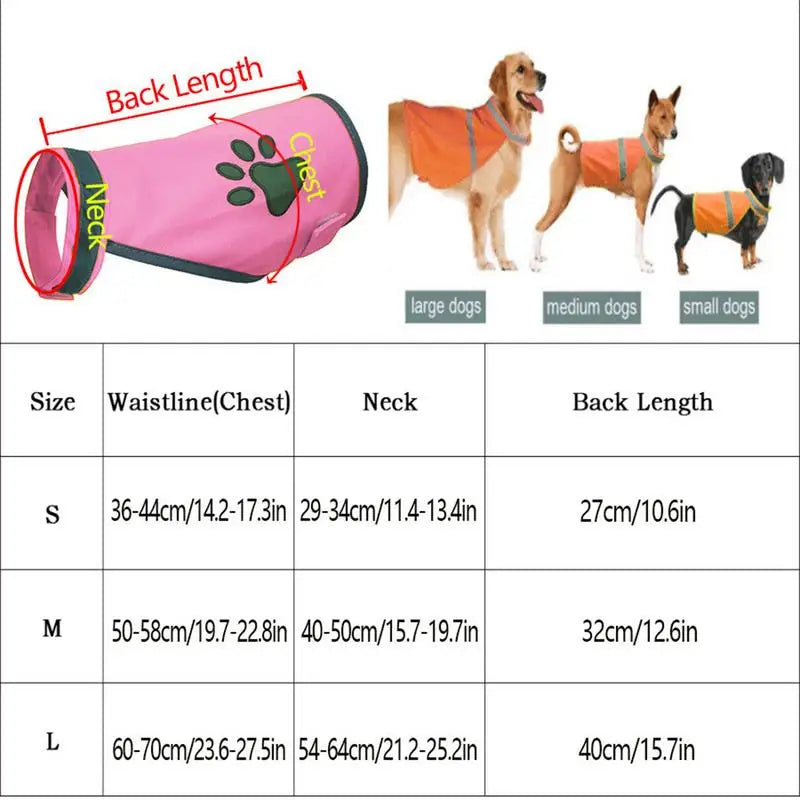 Dog Safety Vest Reflective