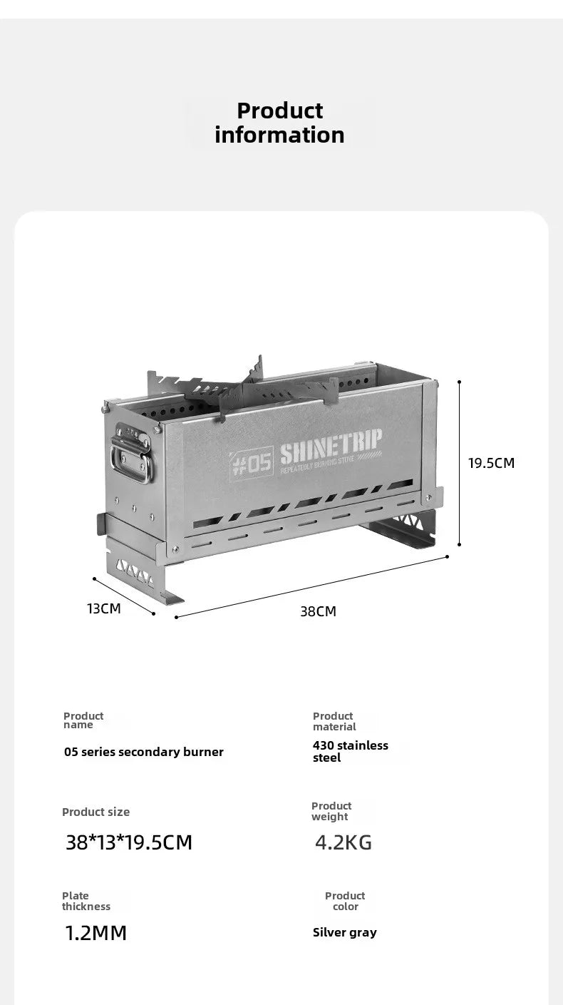 Winter Stainless Steel  Furnace Foldable Portable
