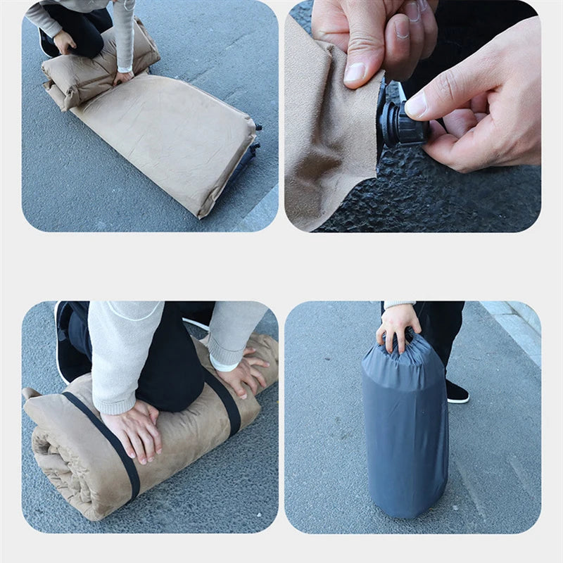 Automatic Inflatable Air Mattress SUV Bed