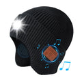 Winter LED Bluetooth Headphones Hat Handsfree Call Rechargeable Washable Cap