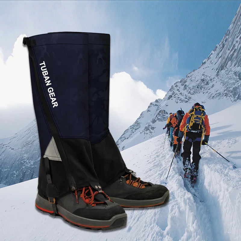 Waterproof Winter Leg Covers Outdoor Travel Snow Sand Reflective Cover Protection Hiking Skiing Climbing Trouser Shoes Sleeves
