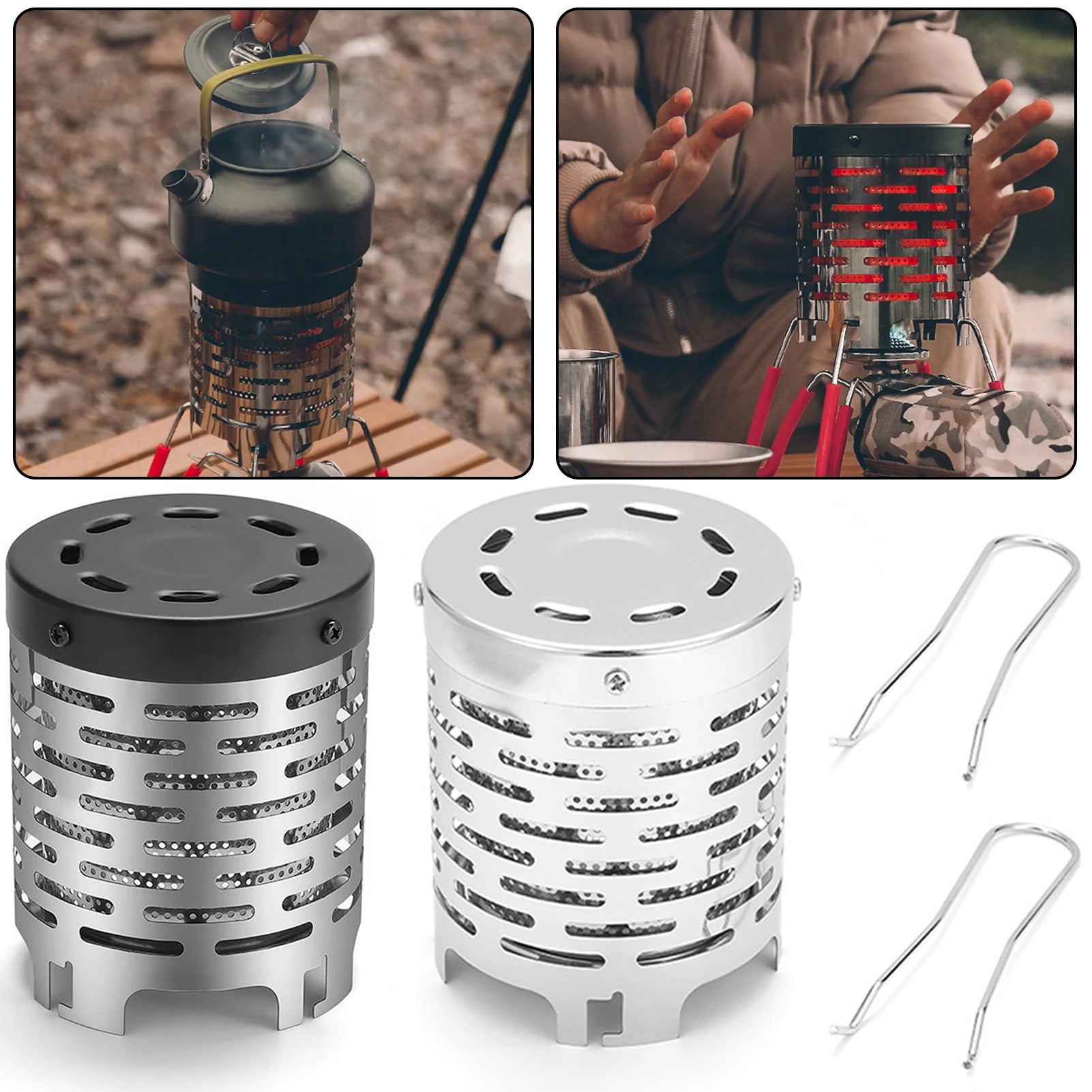 Camping Heating Cover Folding Outdoor Heaters Cover For Backpacking