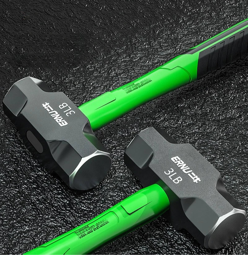 2LB-12LB Sledge Hammer Heavy Duty Octagonal Hammer Multi-functional Construction Wall Remover Hammers High Carbon Steel Tools