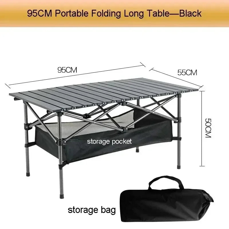 Outdoor Folding Table Easy Aluminum Alloy