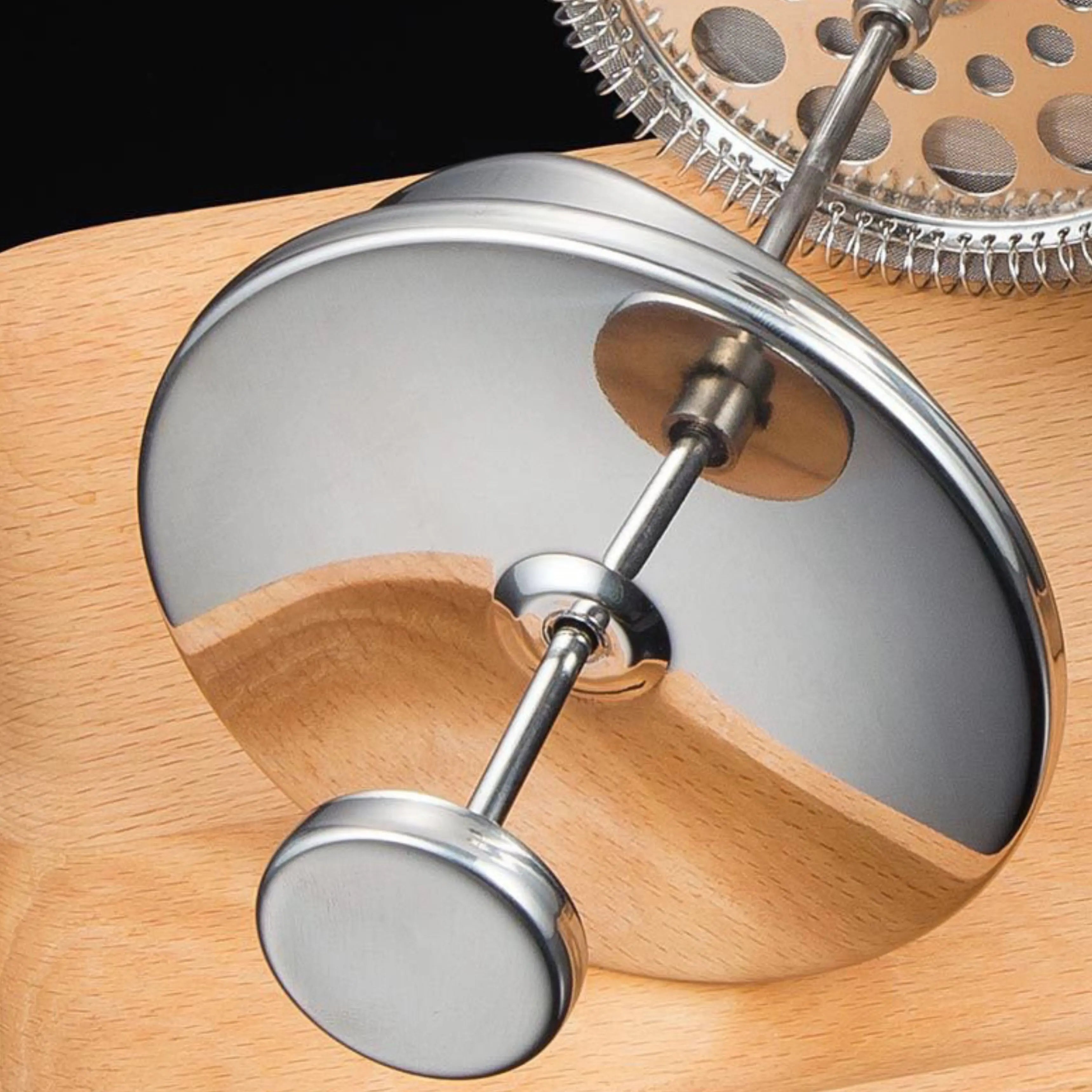 Portable french press stainless steel