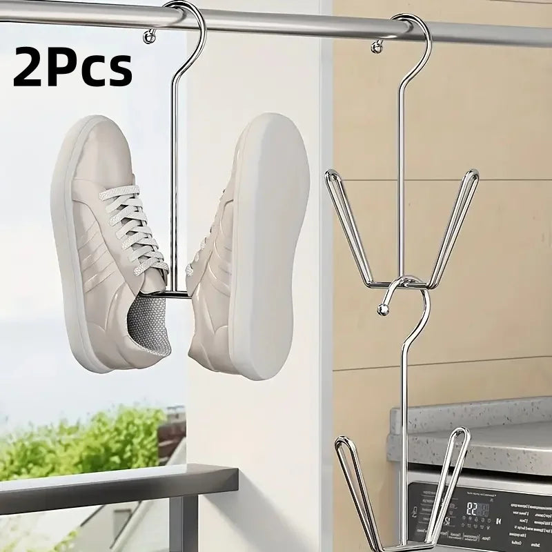 Durable Stainless Steel Shoe Rack Hanger