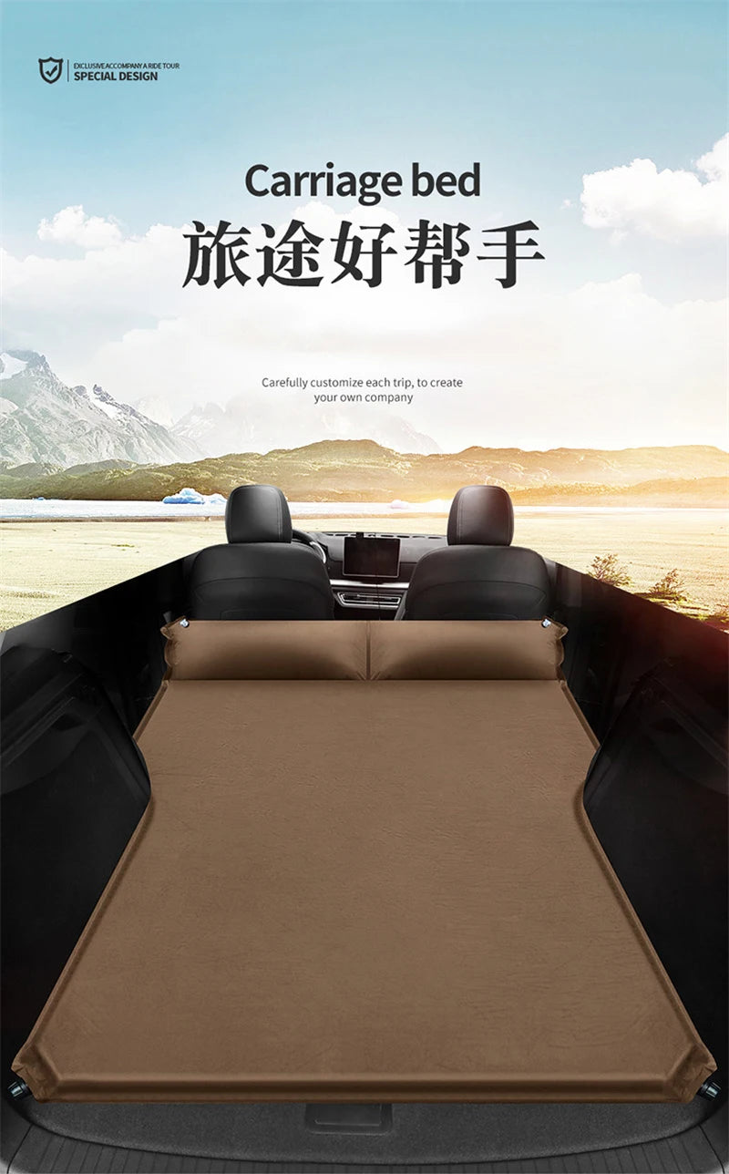Automatic Inflatable Air Mattress SUV Bed