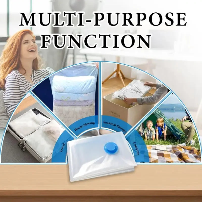 Vacuum Storage Bags or 1Pcs Pump, Vacuum Seal Bag Space Saving Bags