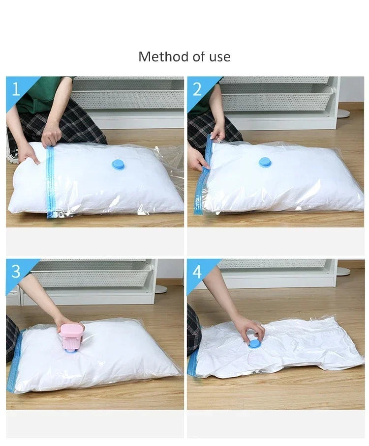 Vacuum Storage Bags or 1Pcs Pump, Vacuum Seal Bag Space Saving Bags
