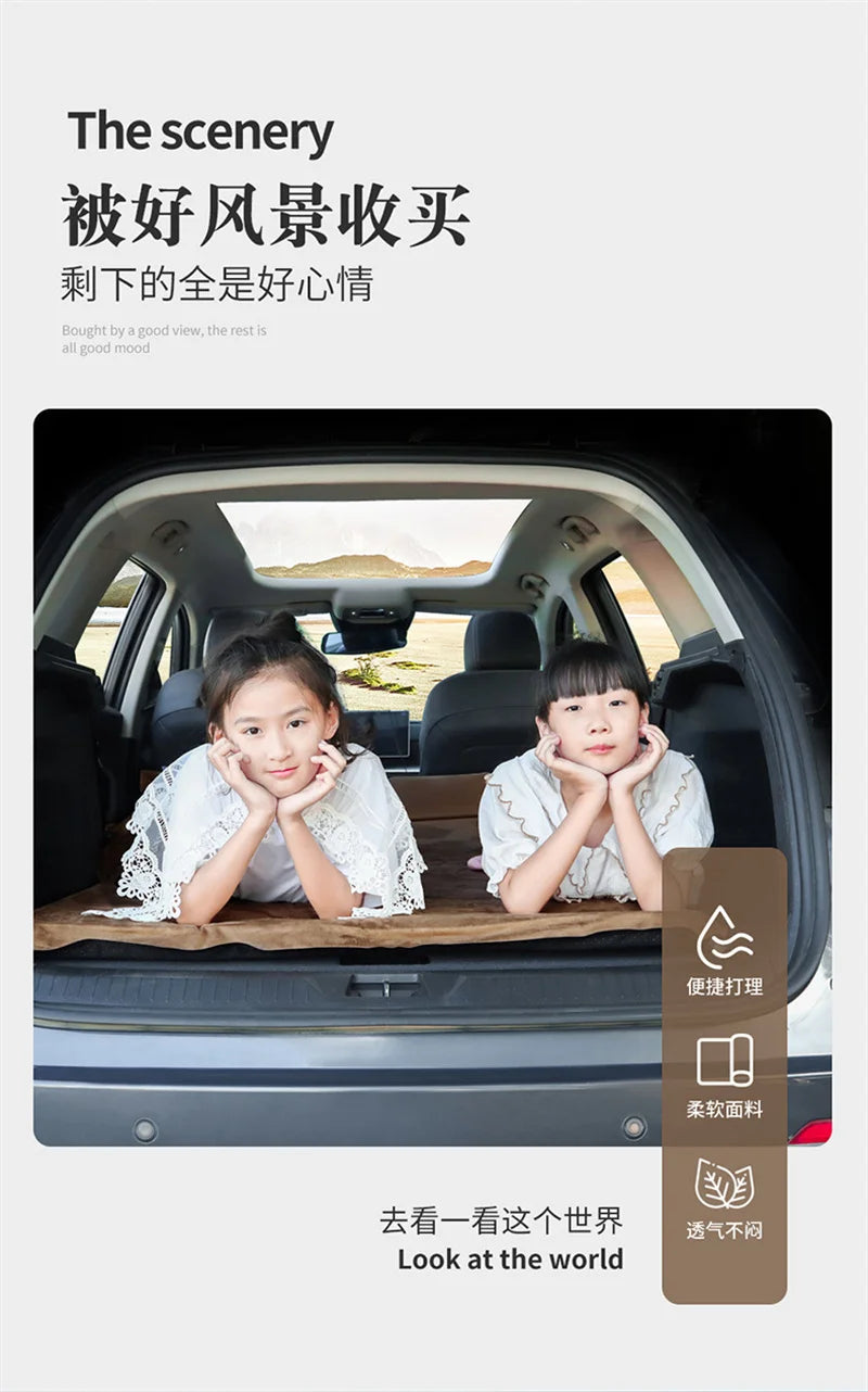 Automatic Inflatable Air Mattress SUV Bed