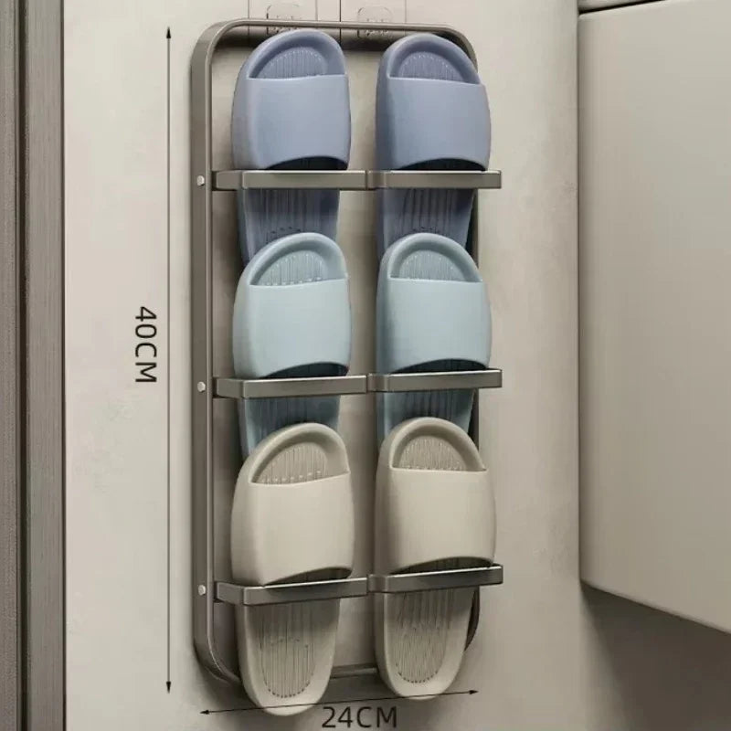 Shoe Rack Behind Door