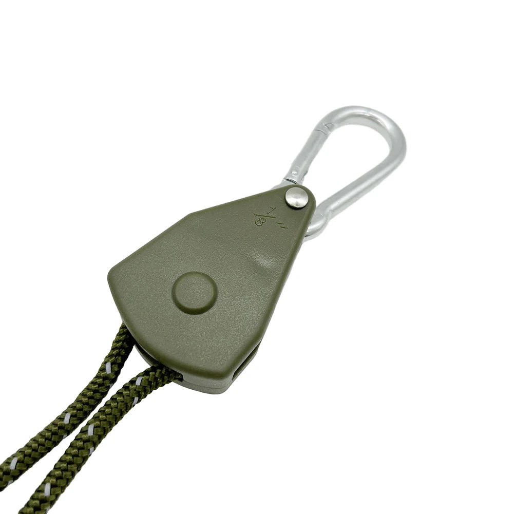 Tent Fastener Fixed Buckle Pulley Rope