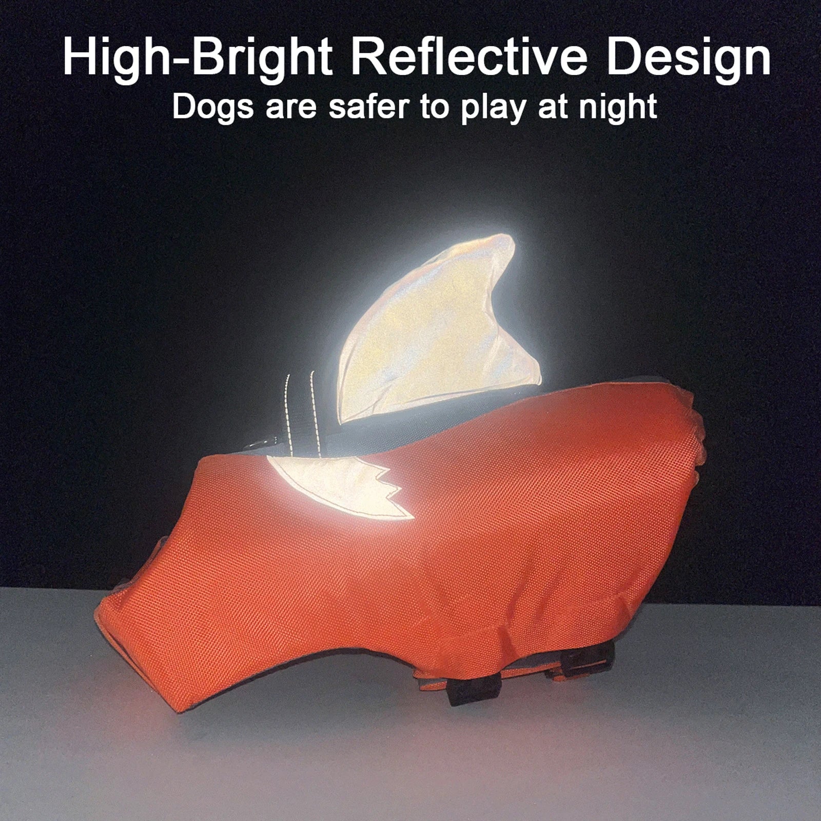 Small Medium Large Dogs Reflective Swim Vest