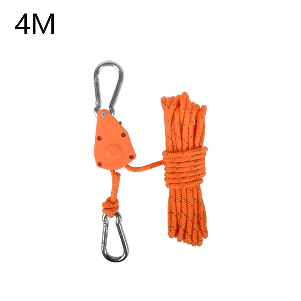 Tent Rope Hanger Pulley Hook,