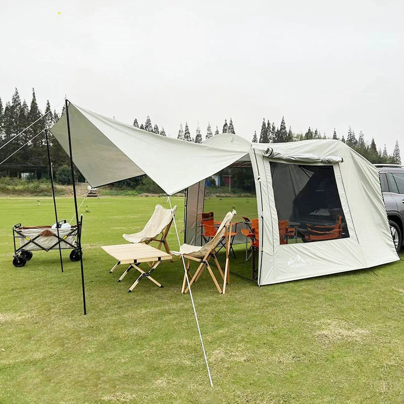 Outdoor SUV Car Camping tent Portable Waterproof Tent 3-4 people