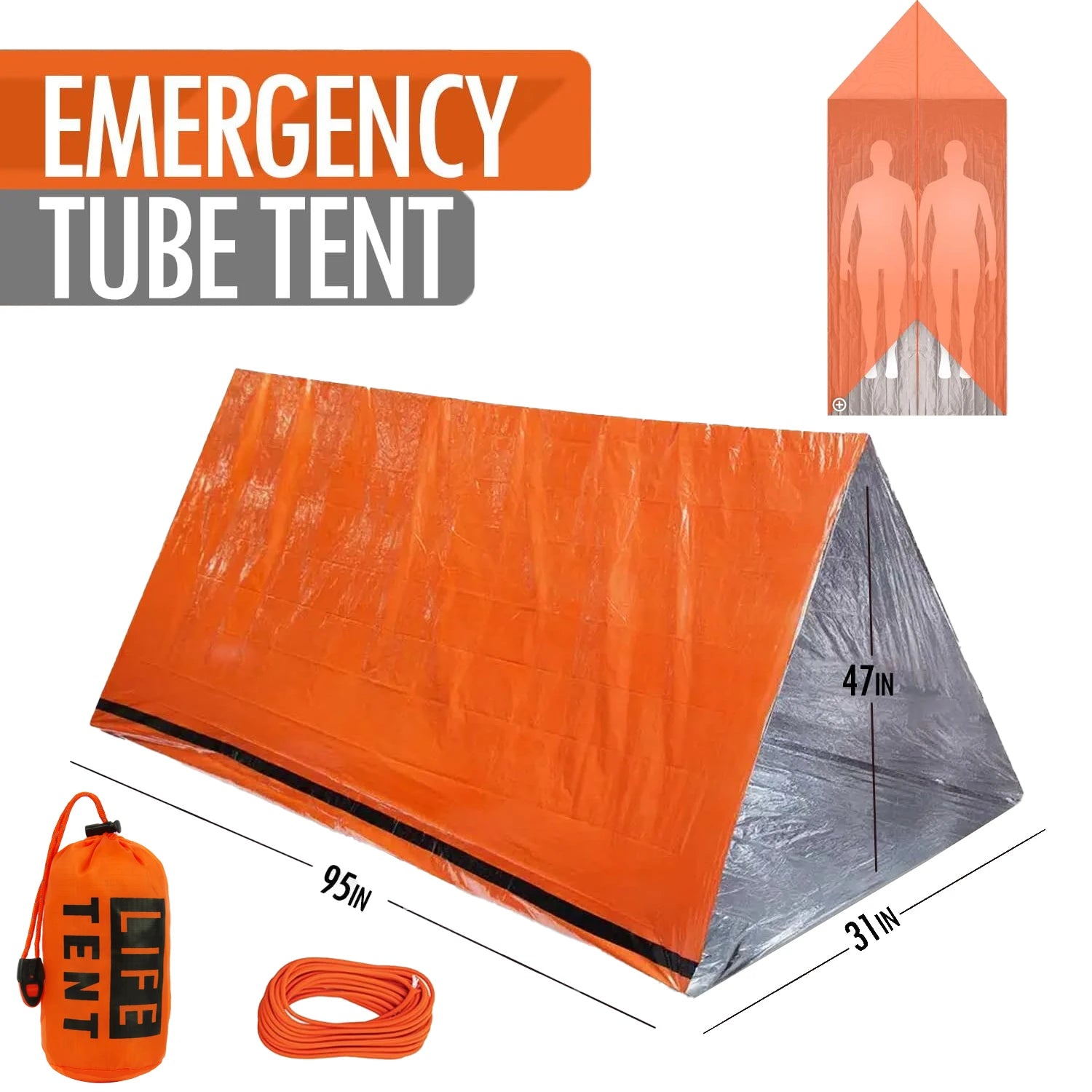 2 Person Emergency Tent