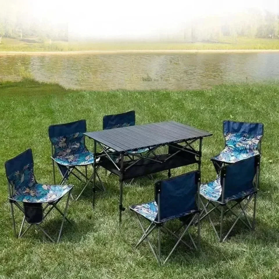 Outdoor Folding Table Easy Aluminum Alloy