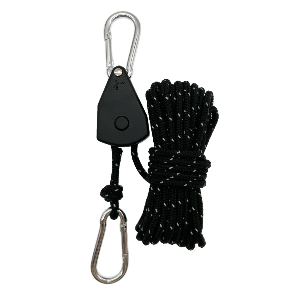 Tent Fastener Fixed Buckle Pulley Rope