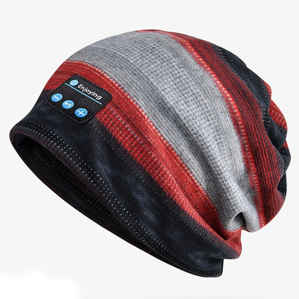 Bluetooth Wireless Headphones Sports Hat Soft Comfortable Sleeping Music Headsets Autumn Cap Handsfree Call Earphone With Mic