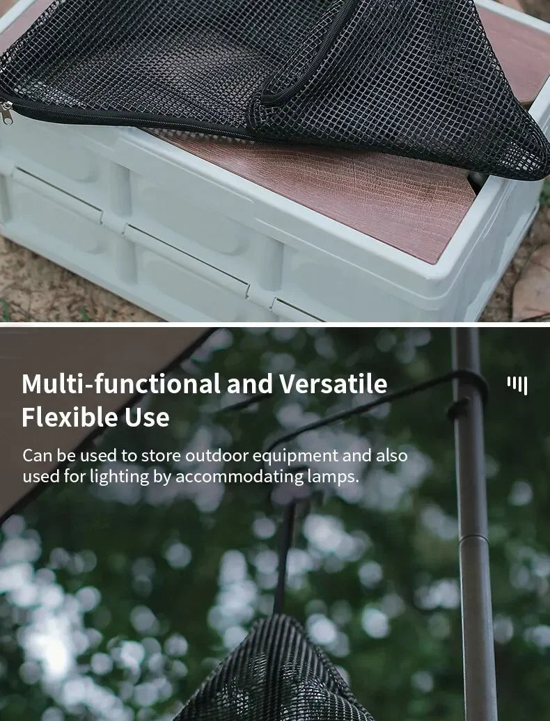 Camping Organizer Mesh Storage For Foods Clothes