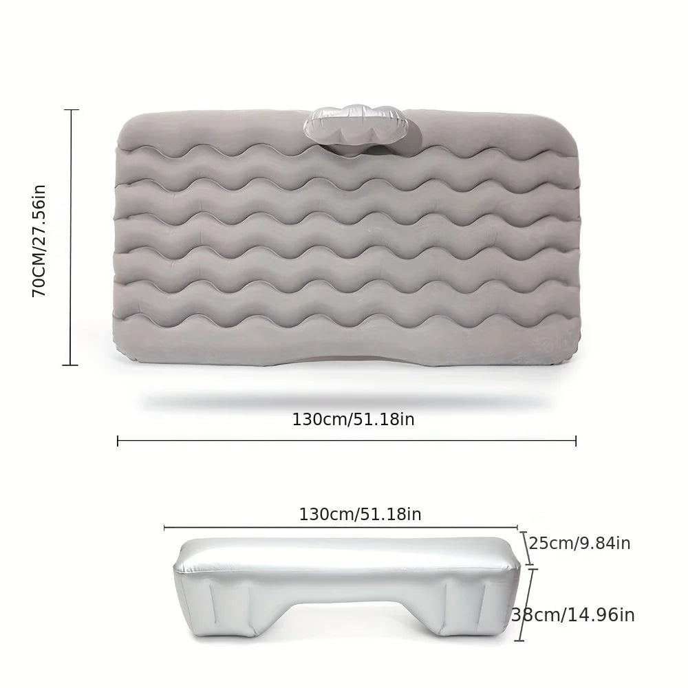 Inflatable Travel Mattress Universal for Back Seat