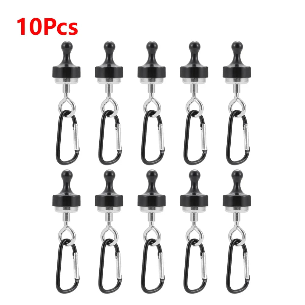 1-30Pcs Camping Magnetic Hooks Heavy Duty
