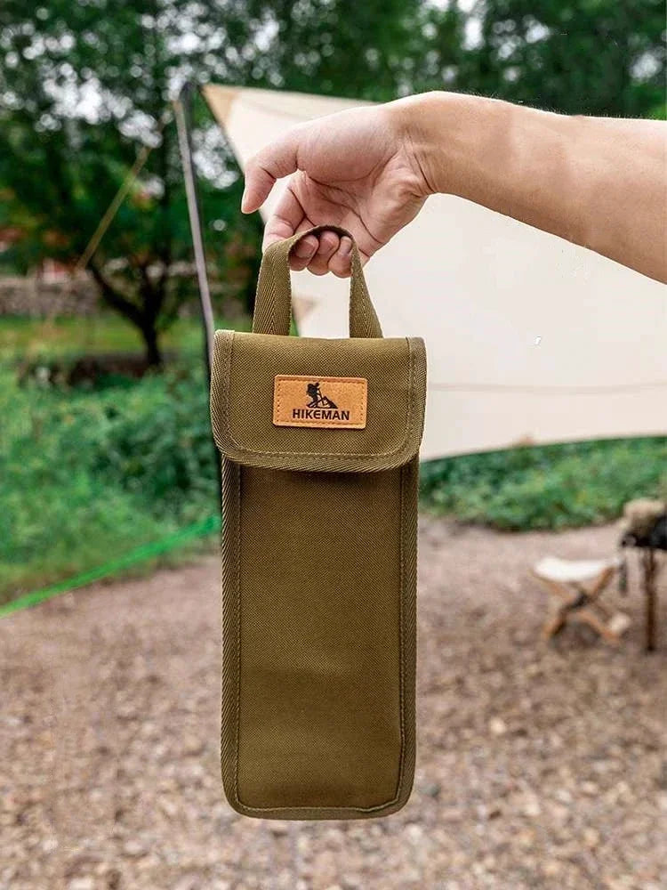Camping Tent Peg Storage Kit – Waterproof Organizer Pouch for Tents & Canopy Accessories