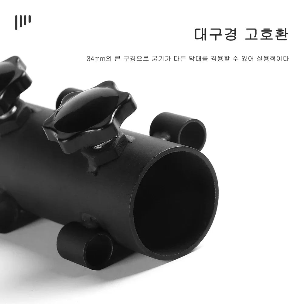 Umbrella Pole Fixed Stand Adjustable  Holder Stainless Steel Windproof