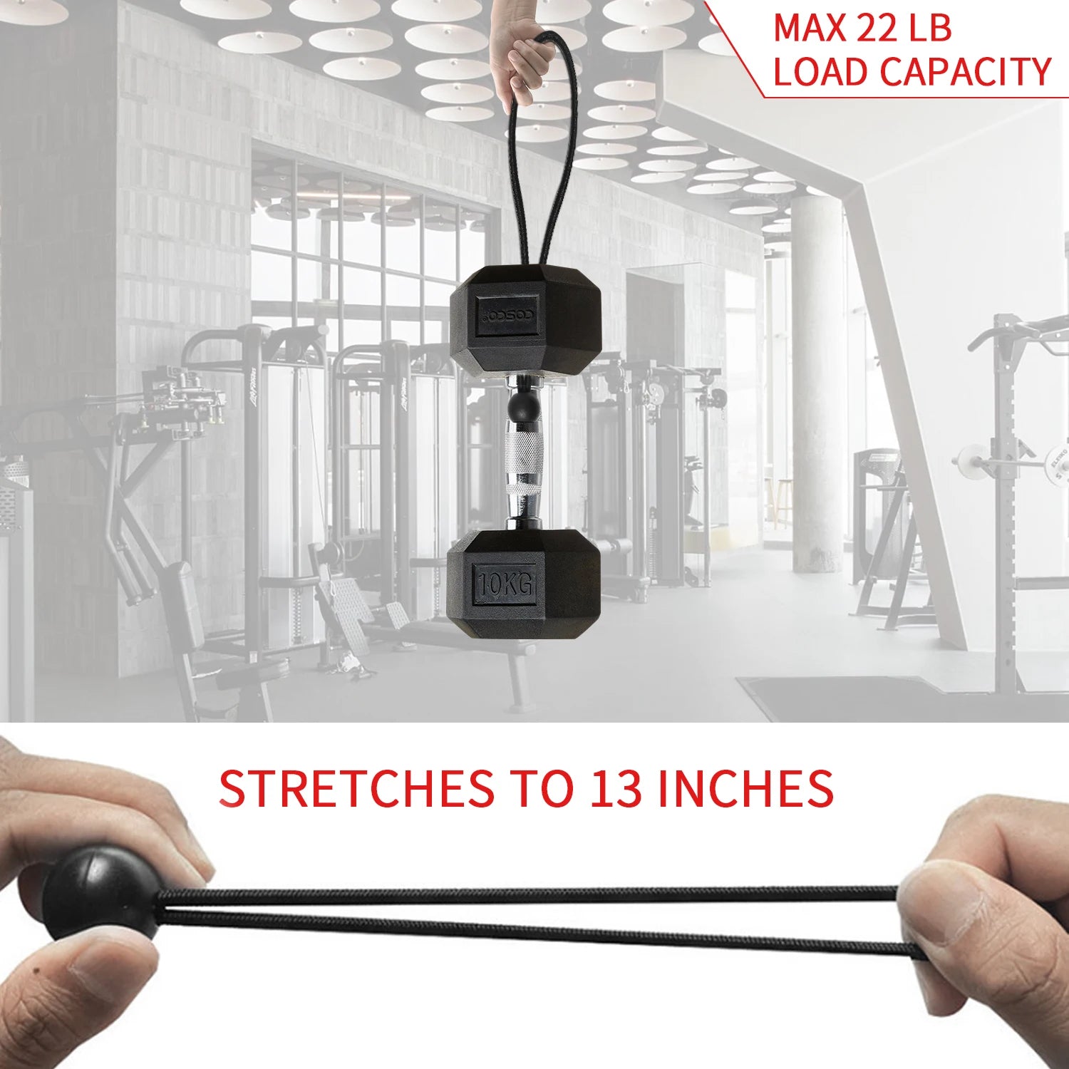 5PCS Ball Bungee Cord Heavy for Tarp Tie Down