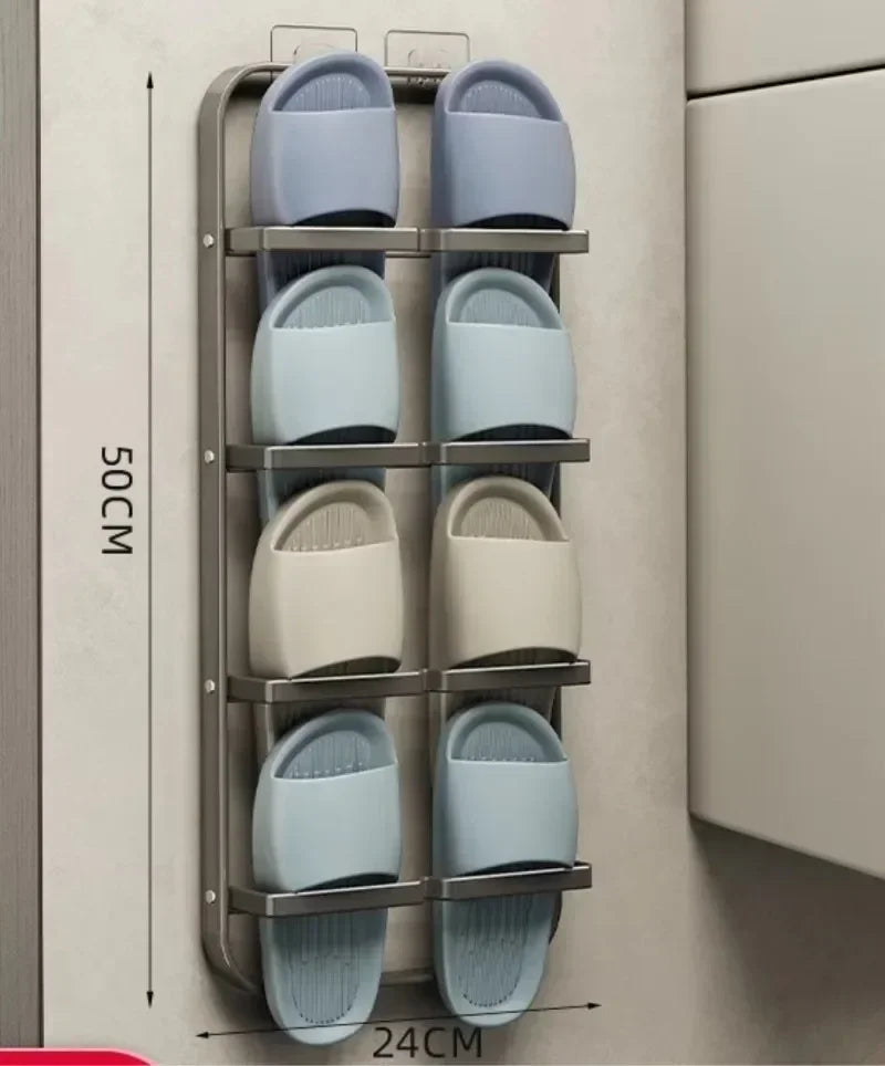 Shoe Rack Behind Door