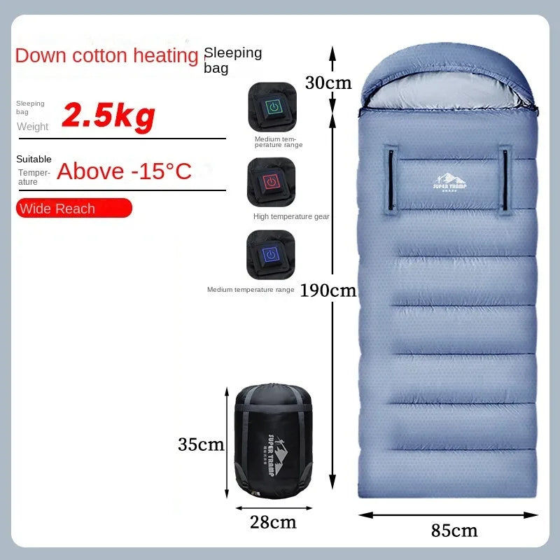Thick Sleeping Bag Usb Heating