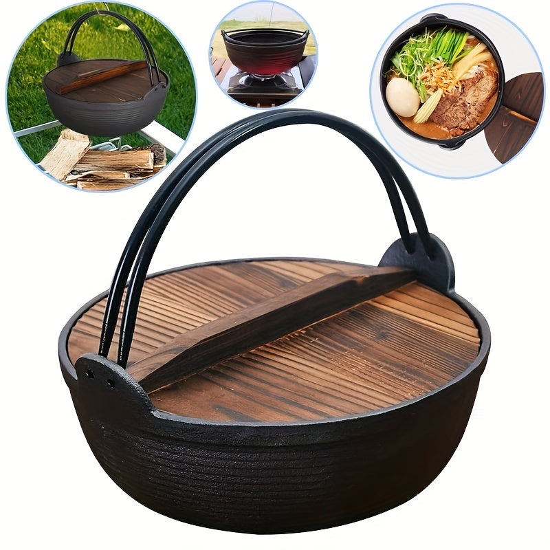 Camping Cookware Set, Portable Outdoor Non-stick Pot For Outdoor Hiking And Picnic