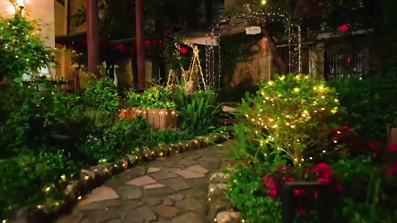 1pc, 50/100/200/300 LED Solar Light Outdoor Waterproof With 8 Modes Copper Wire Fairy Garland String Lights For Party Wedding Patio Garden Lawn Pathway Solar Power Lamp Christmas Decoration, Halloween Decorations Lights Outdo