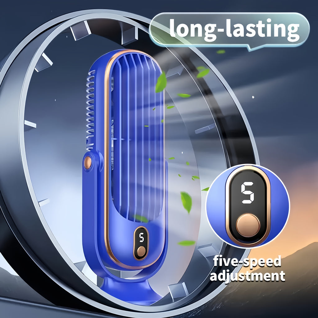 1pc, Portable Desktop Fan, Large Battery Dual Motor Home Small Air Cooler, 5 Speed Air Cooling Fan 720° Surround Blower, Office, Travel, Camping, Outdoor RV Portable USB Fan, Thanksgiving Halloween Christmas Gift, Fan, Cooli