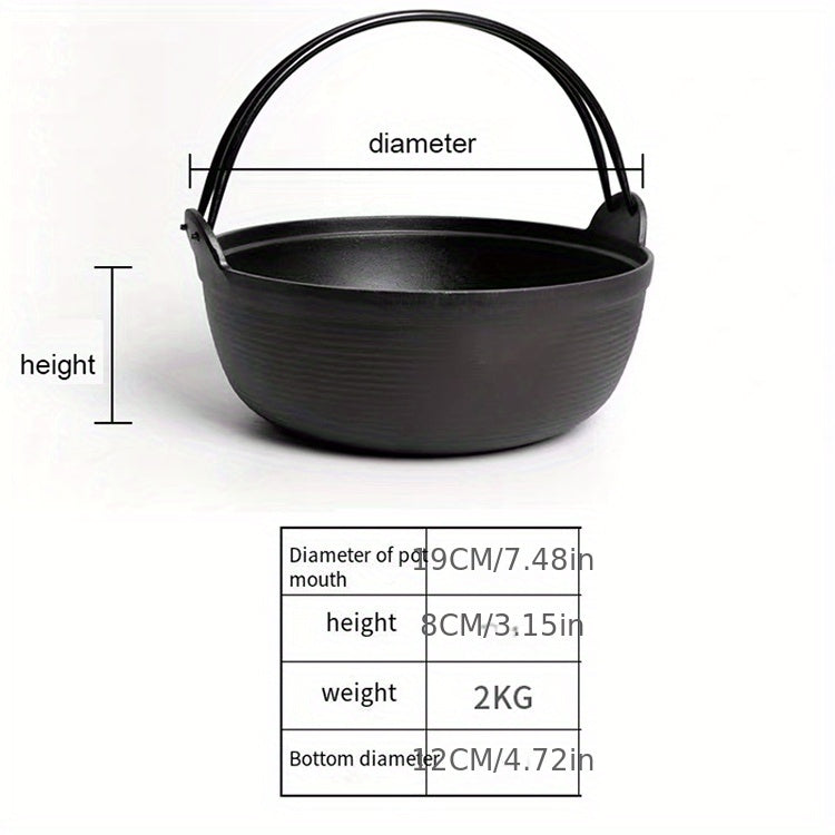 Camping Cookware Set, Portable Outdoor Non-stick Pot For Outdoor Hiking And Picnic