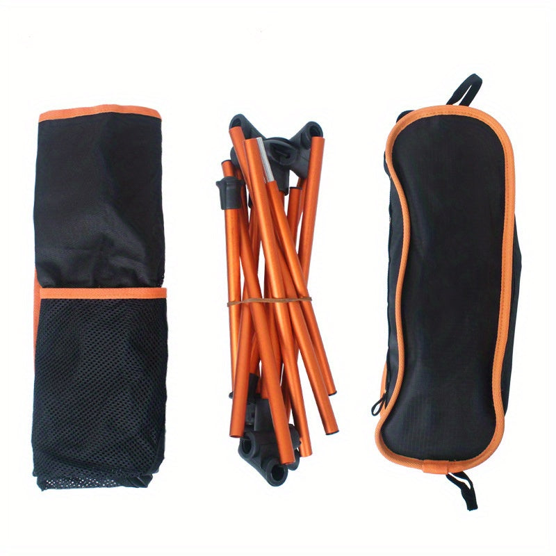 Portable Folding Camping Chair - Lightweight & Compact for Fishing, Hiking, Travel - Comfortable & Durable