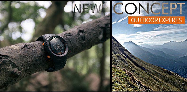 SMAEL Outdoor Explorer Watch - Water Resistant LED Electronic Timepiece with Luminous Display, Alarm, and Digital Wristband - Perfect for Camping, Hiking, Travel, and Adventure Seekers